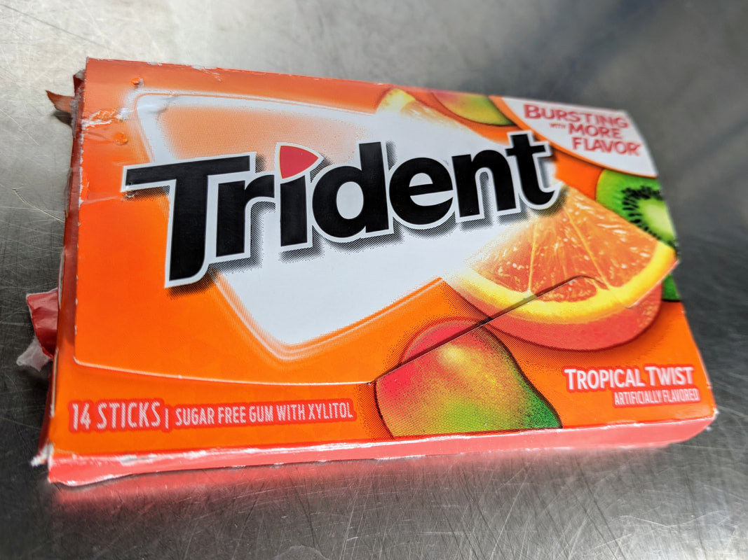 Trident gum pack